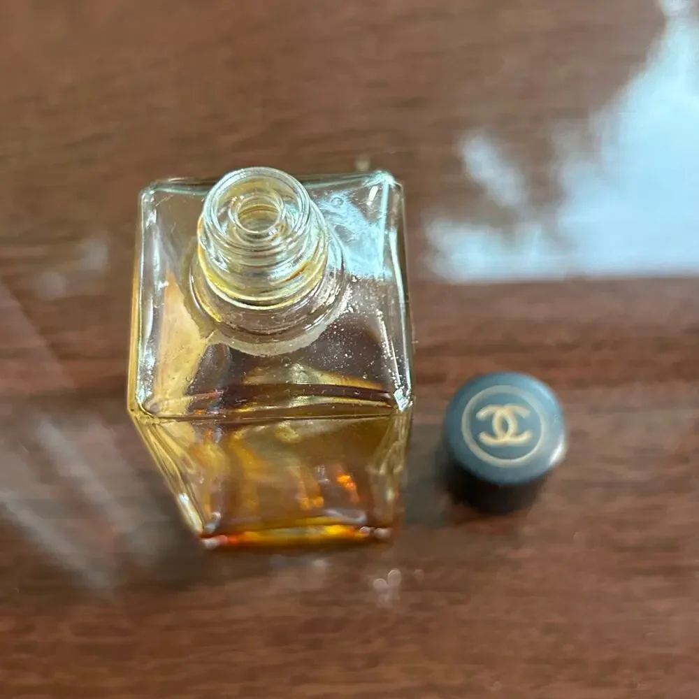 Vintage CHANEL No. 5 Eau de Cologne Empty Collectible Bottle